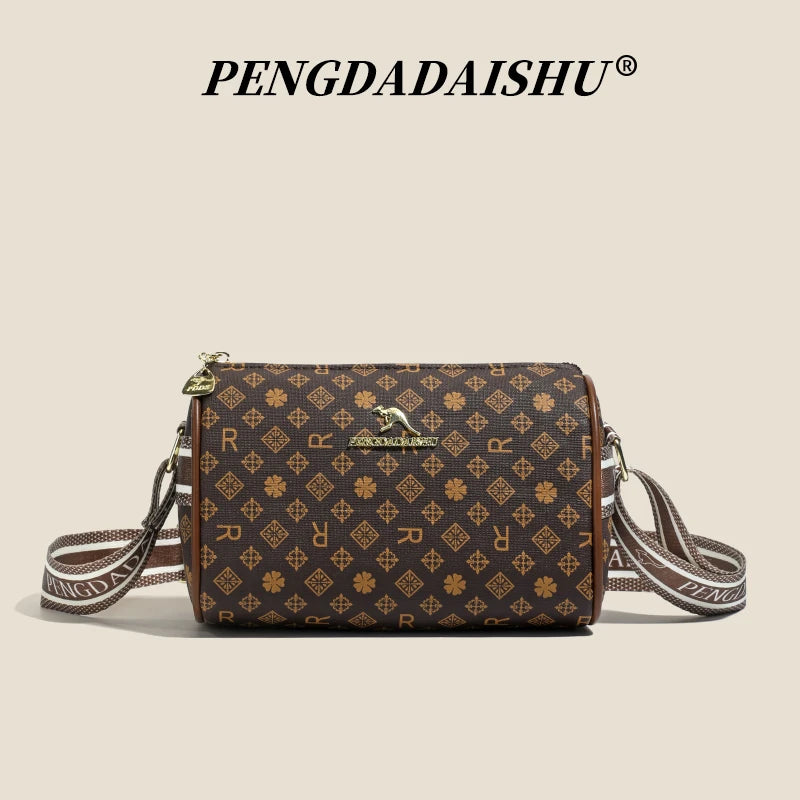 Women's Letter Print Crossbody Bag