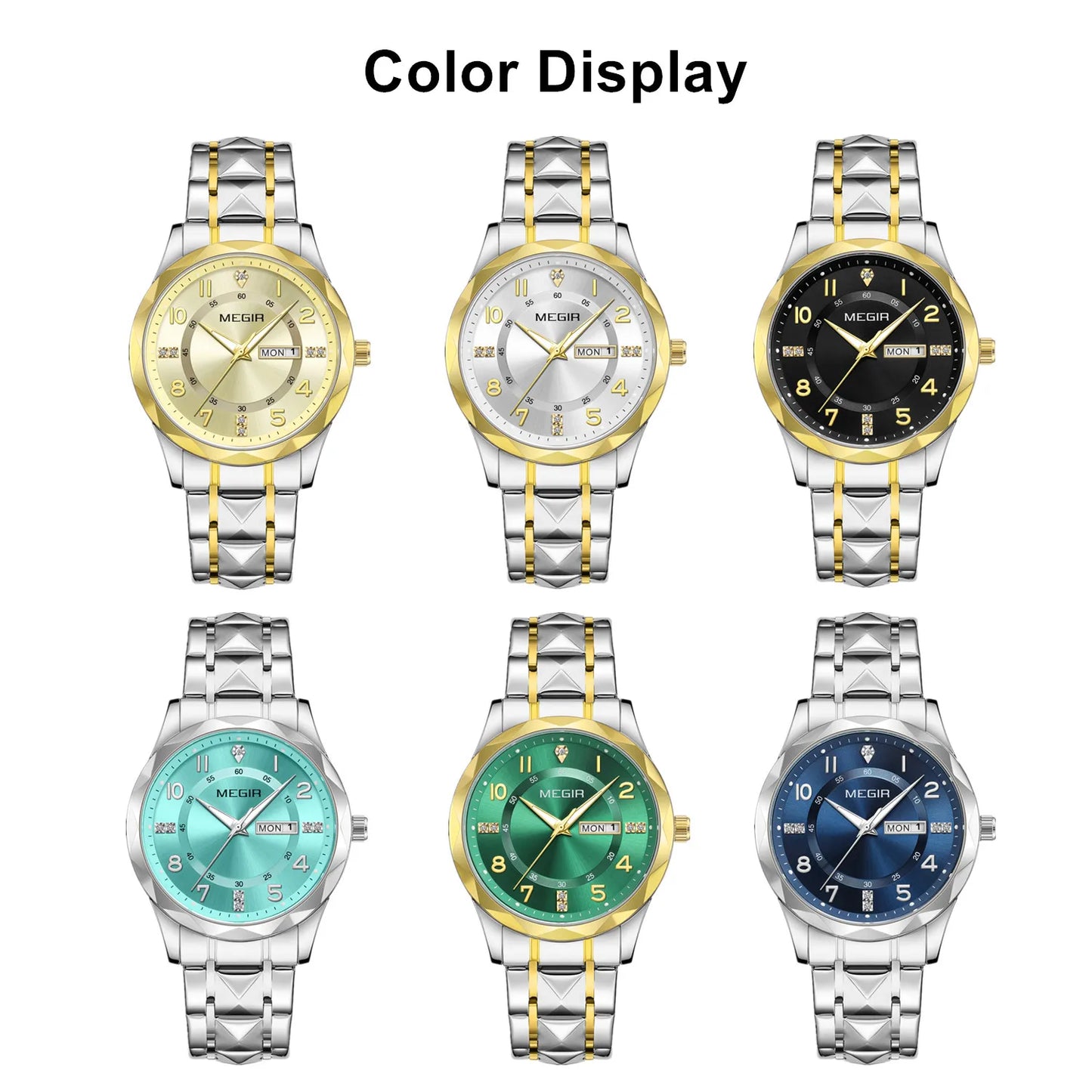 MEGIR Luminous Men Watch