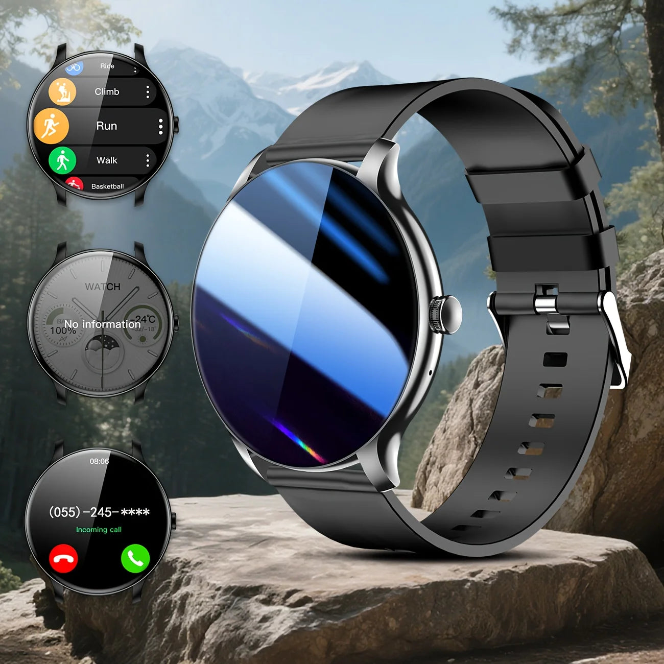 LAXASFIT Sport Bluetooth Smartwatch