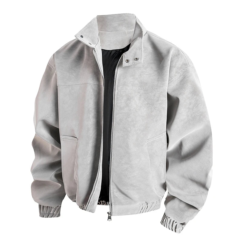 Men's Stand Collar Loose Jacket