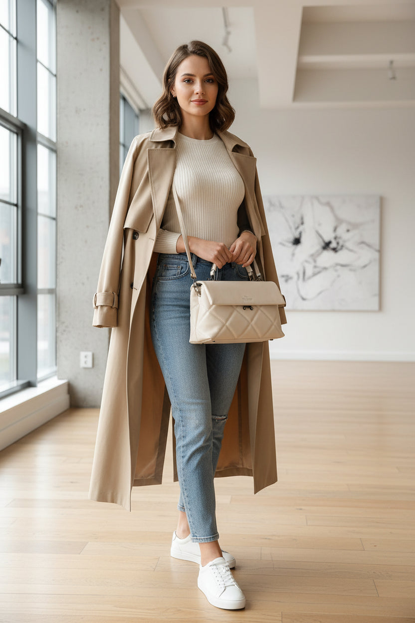 Soft Leather Crossbody Bag