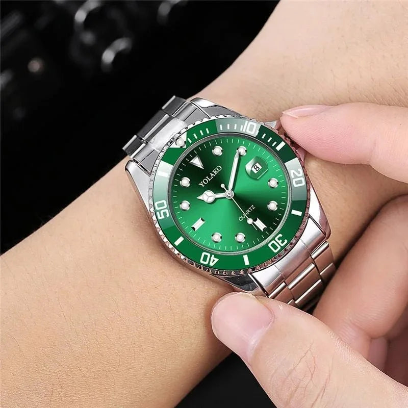 Men's Business Calendar Quartz Watch