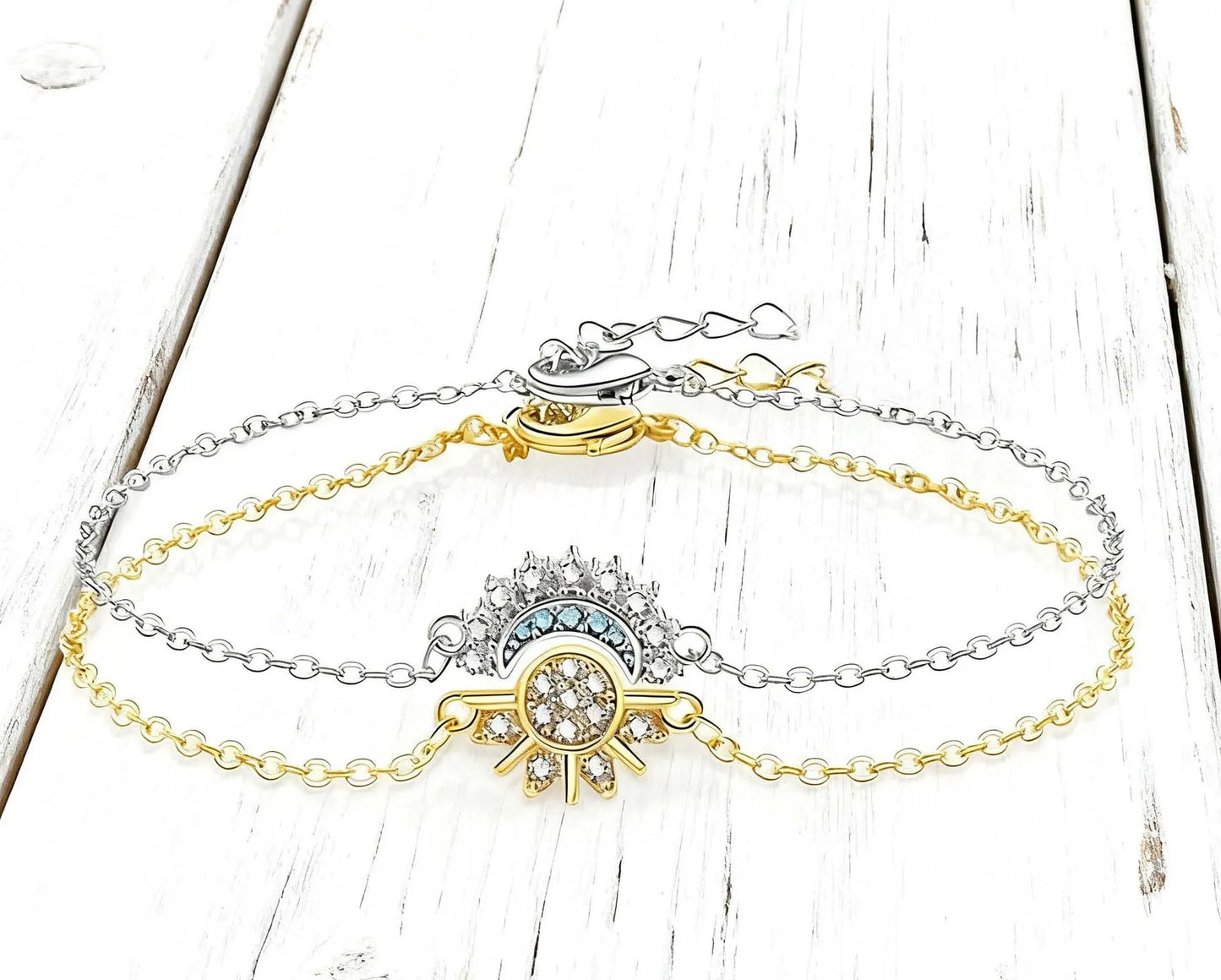 Sun Moon Couple Jewelry Set