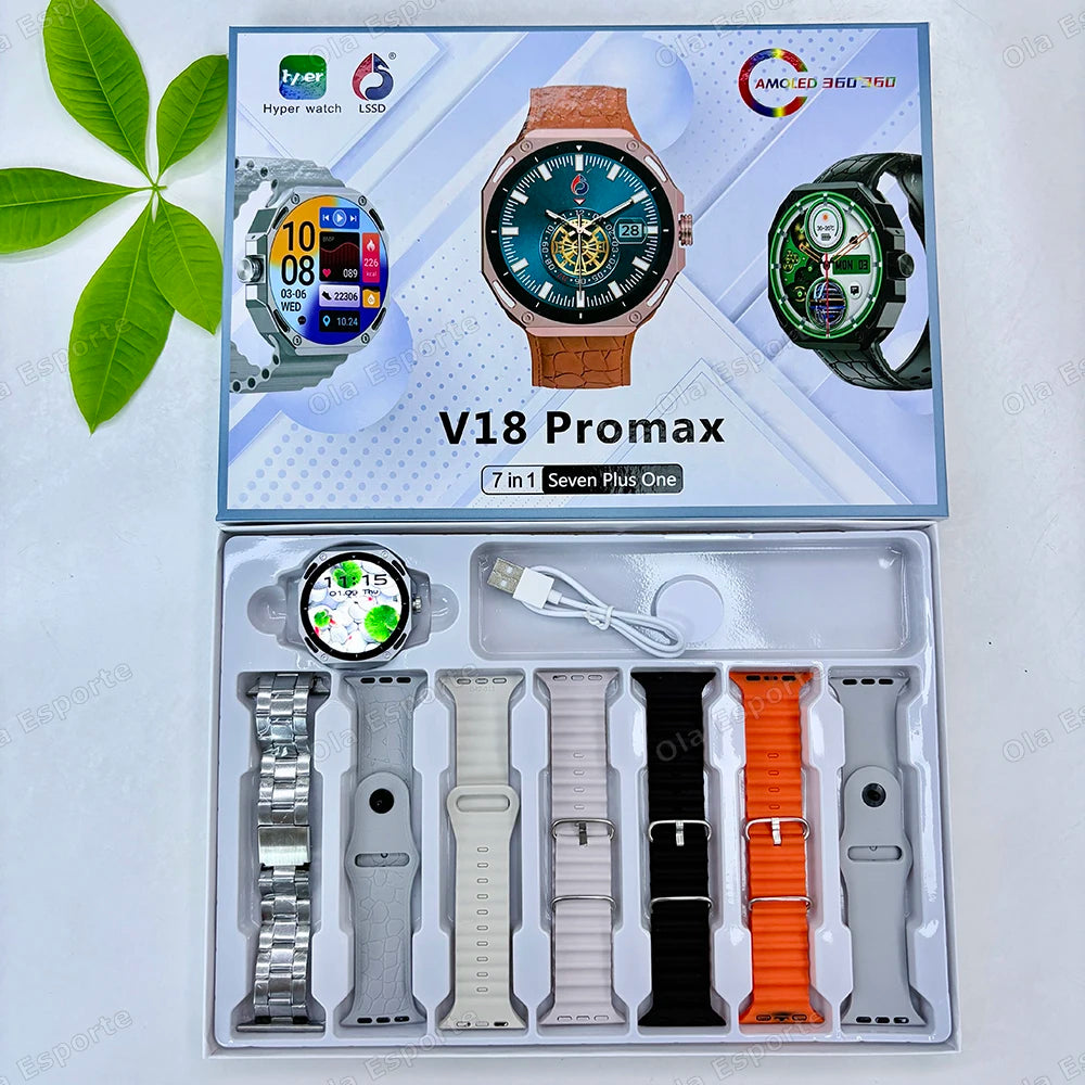 AMOLED GPS Smart Watch