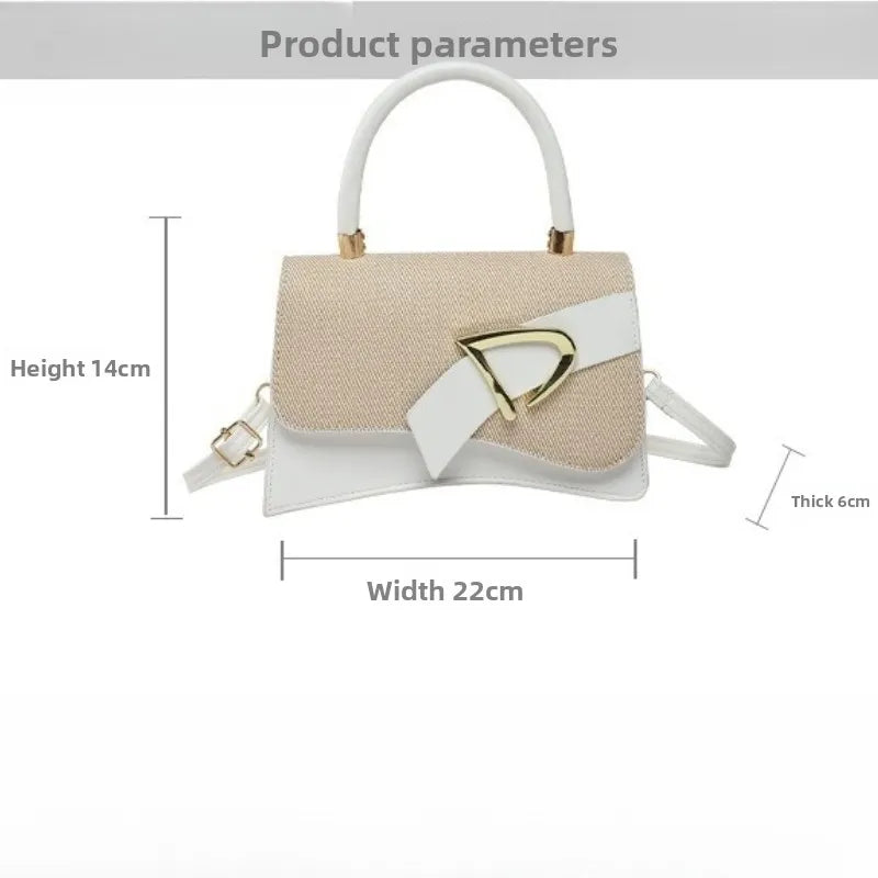 Square Bag Bicolor Crossbody