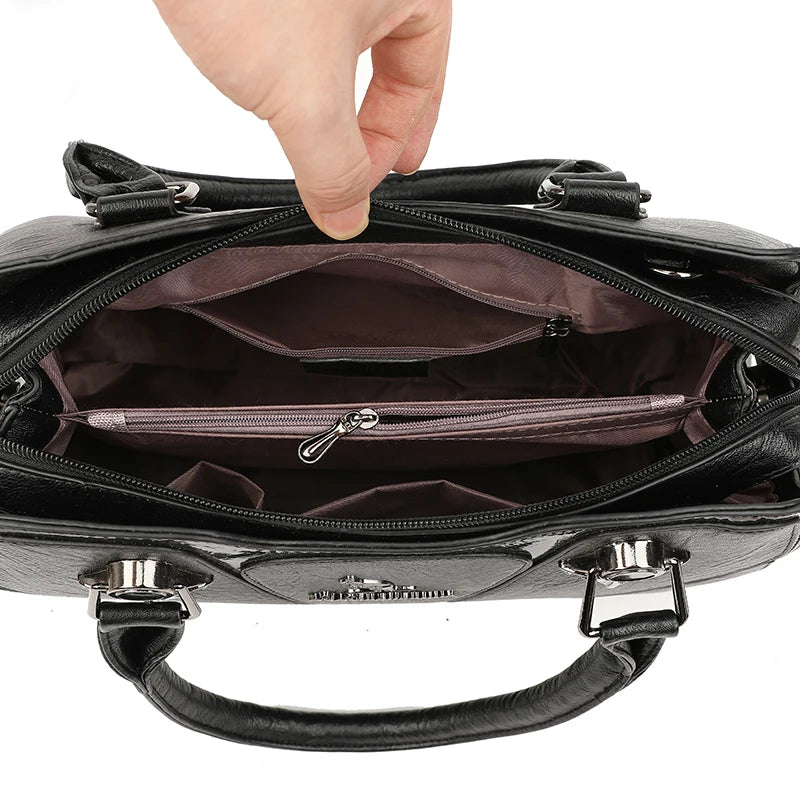 Luxury Leather Crossbody Bag