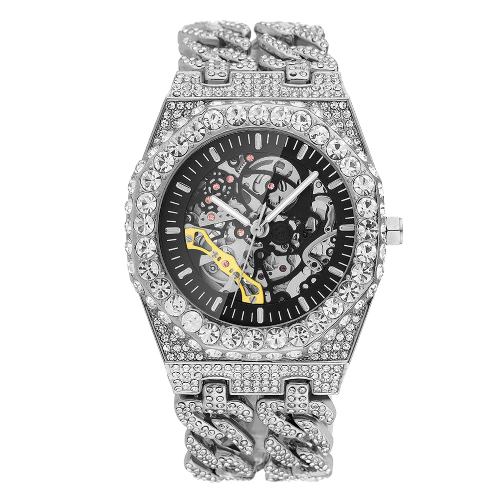 Iced Diamond Mechanical Watch