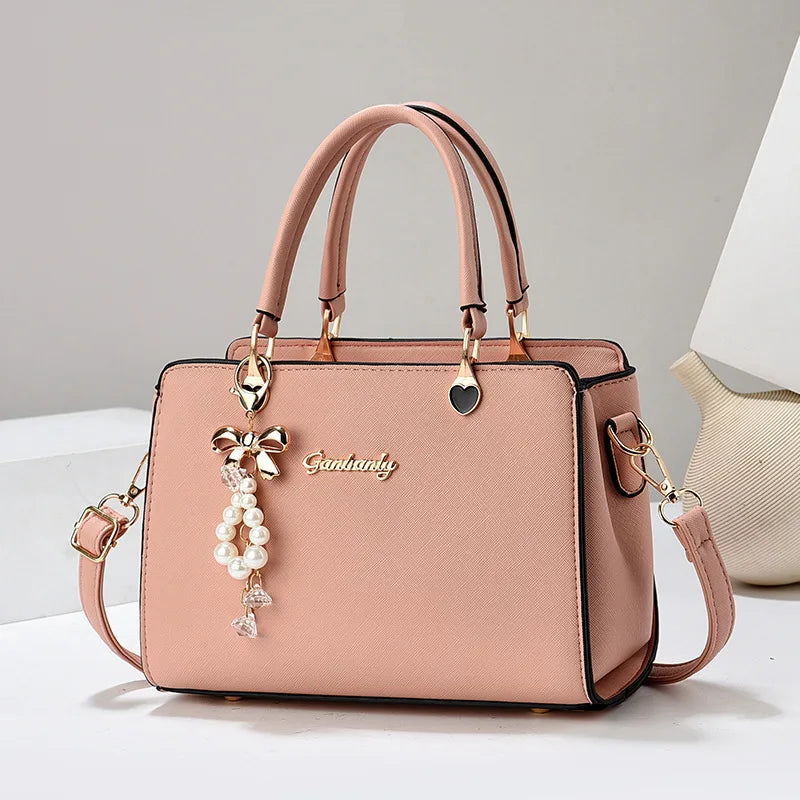 PU Bucket Pattern Crossbody Bag