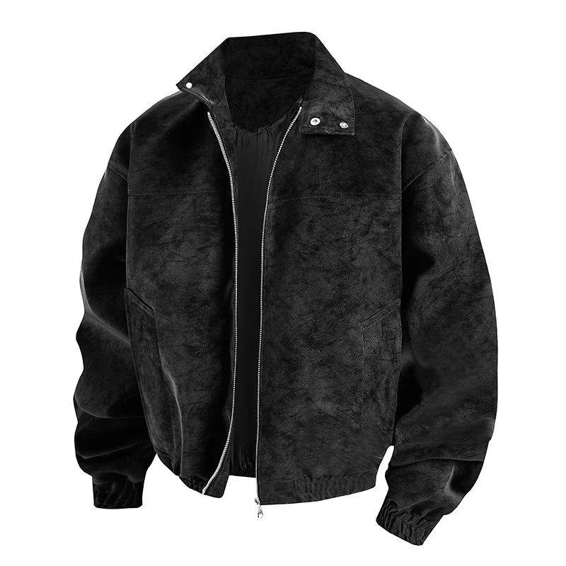 Men's Stand Collar Loose Jacket