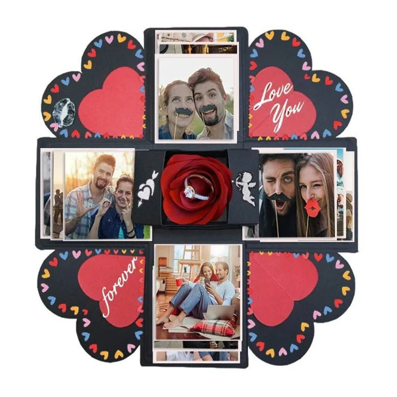Exploding Photo Album Surprise Gift Box