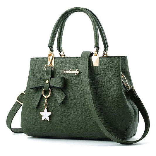 Bowknot Plum Crossbody Bag