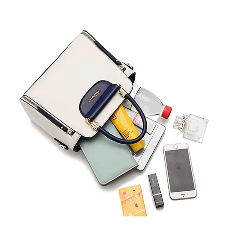 Color Block Shoulder Bag