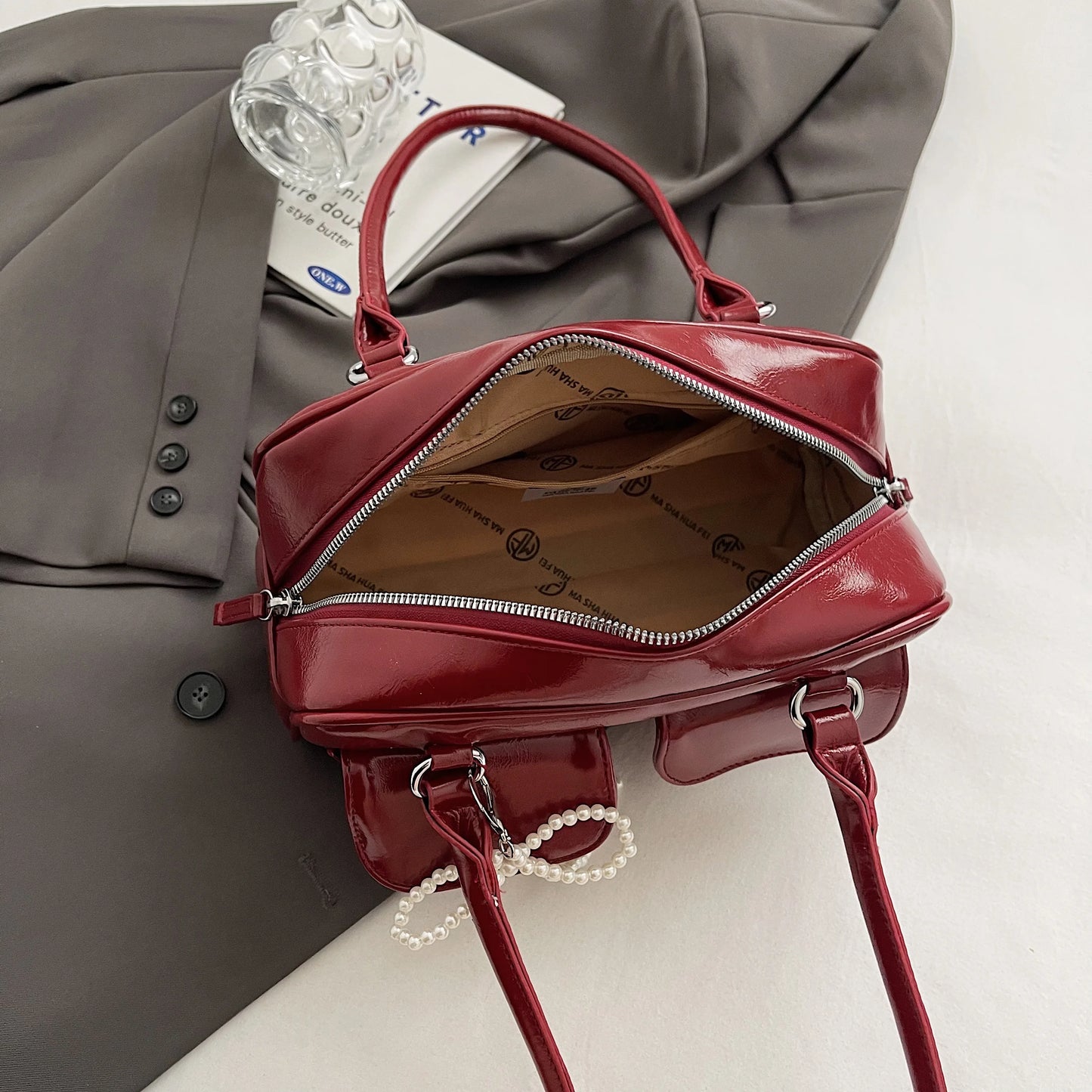 Bow Pillow Shoulder Bag