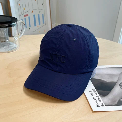 Embroidered Quick-Dry Women Cap
