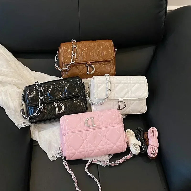 Leather Tote Crossbody Bag