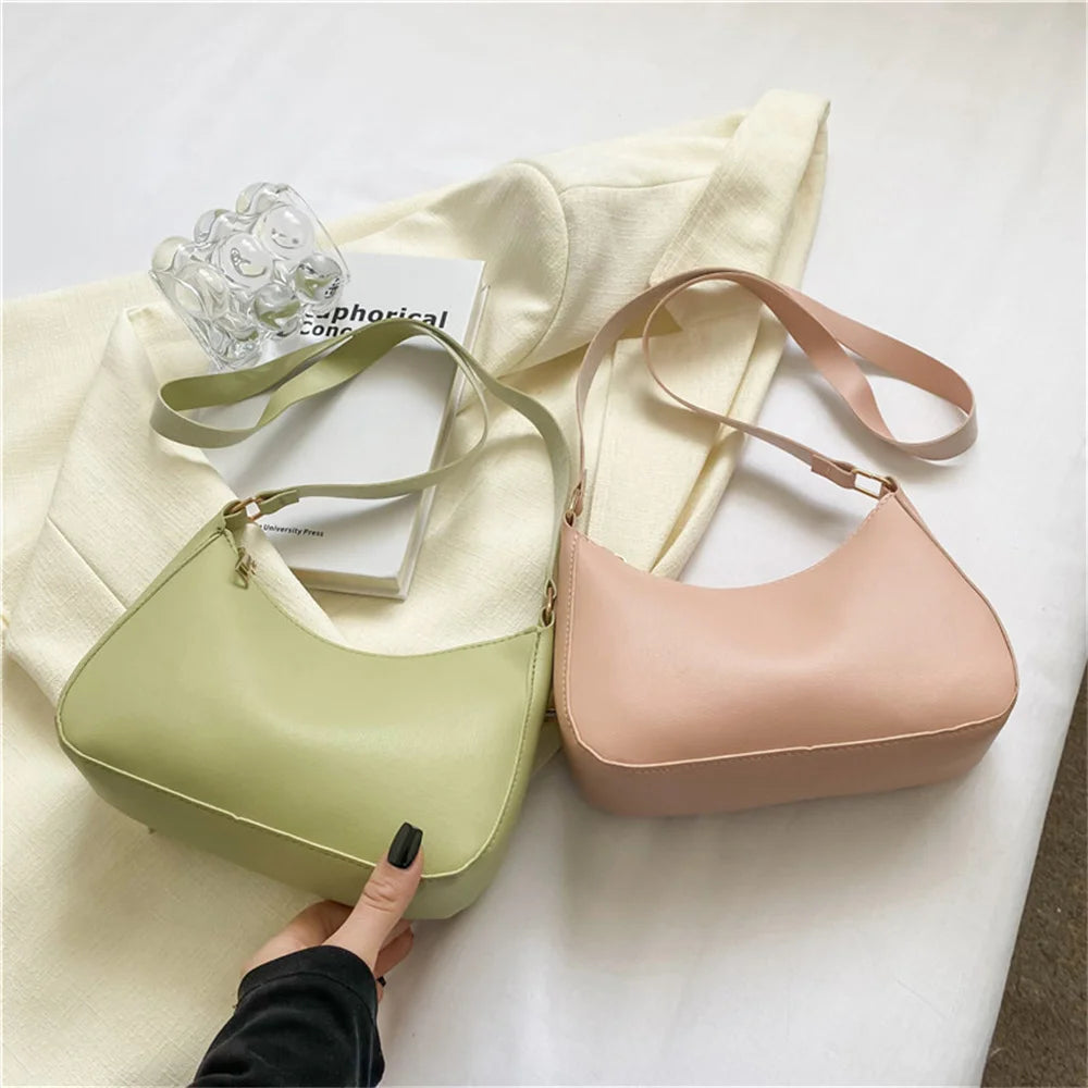 Retro Leather Shoulder Bag