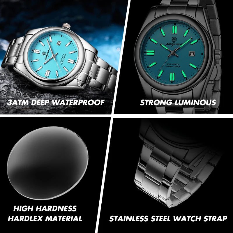 PAAZOMU Automatic Diving Men's Watch
