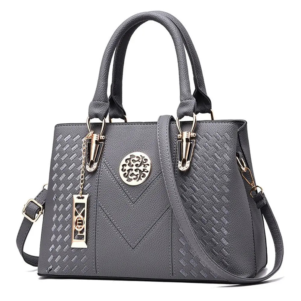 Embroidered Large Capacity Handbag
