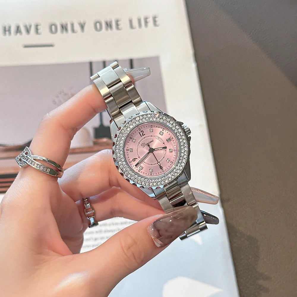 Dinimi Rhinestone Women Watch