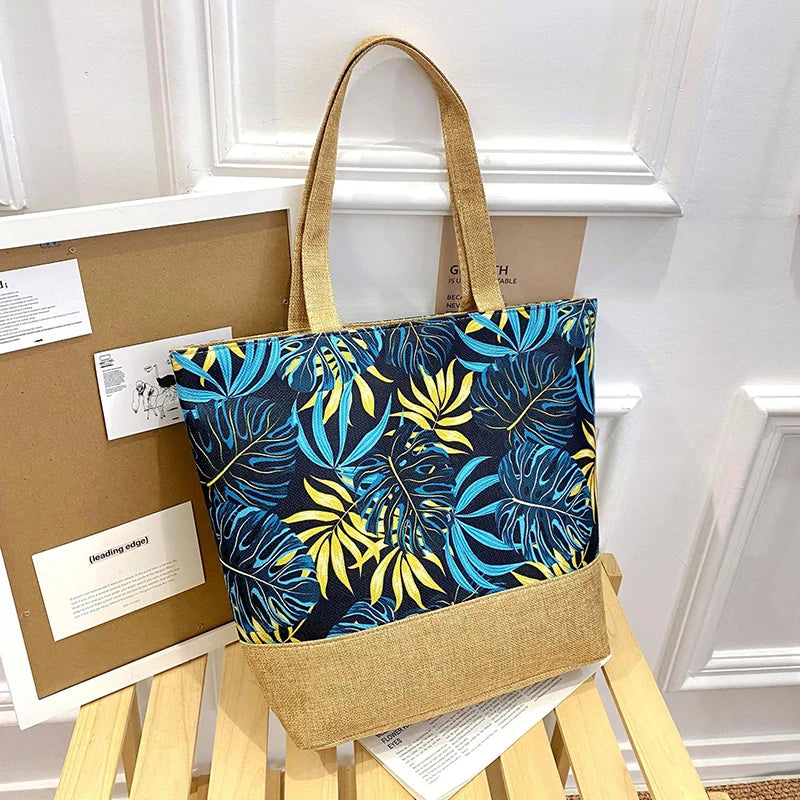 Floral Large Tote Shoulder Bag