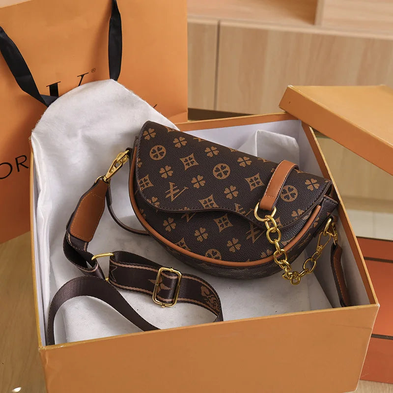 Women's Luxury Crossbody Clutch Travel Tote