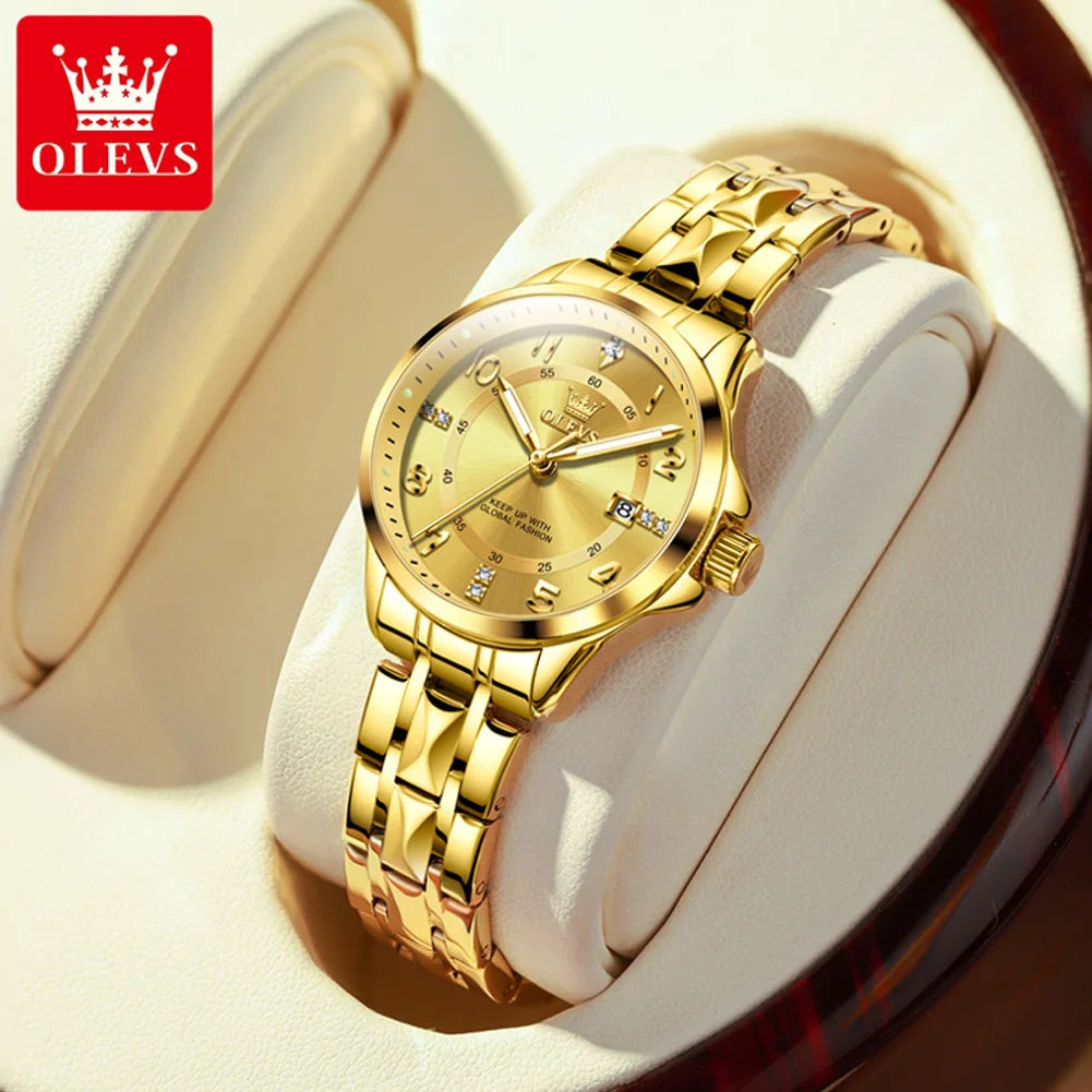 OLEVS Luminous Date Quartz Watch