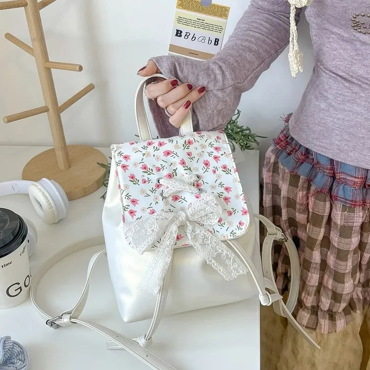 Floral Kawaii Shoulder Bag