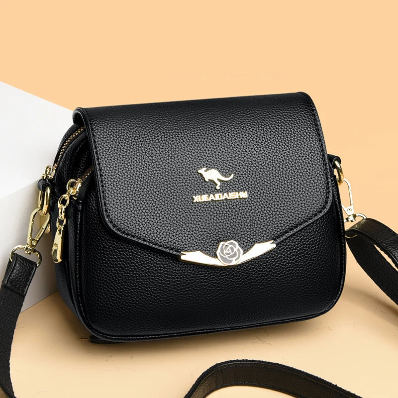 Soft Leather Small Messenger Bag