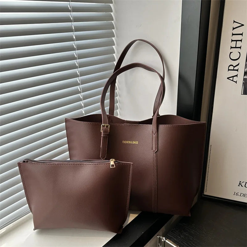 Tote Bag Leather Large