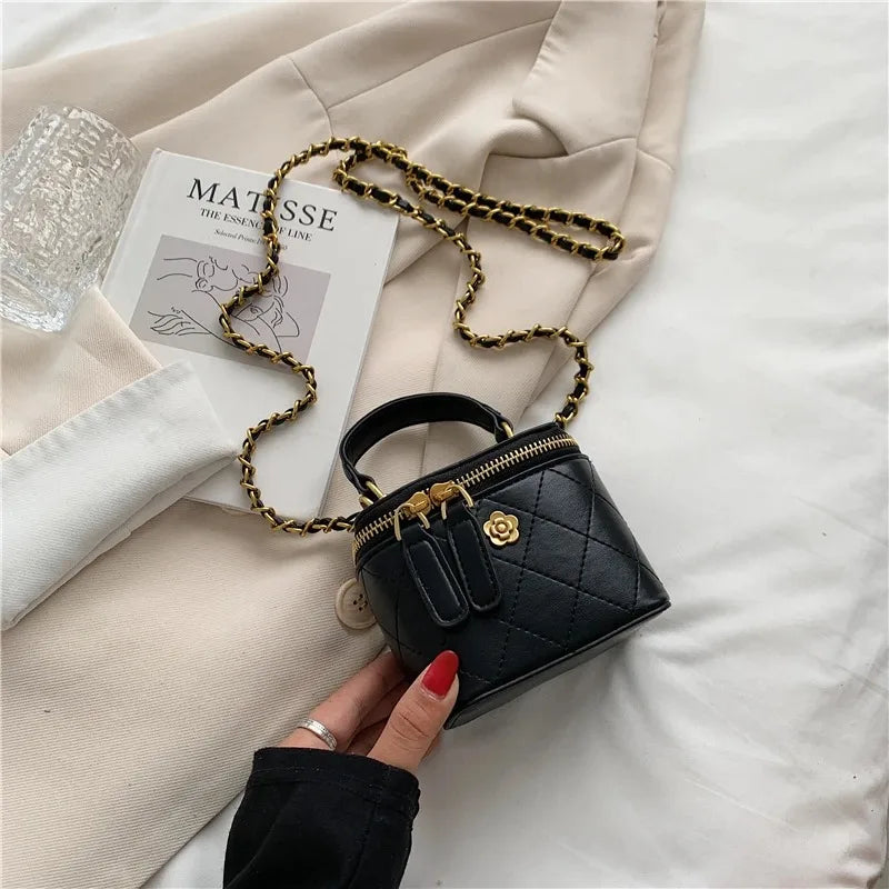 Square Designer Crossbody Bag