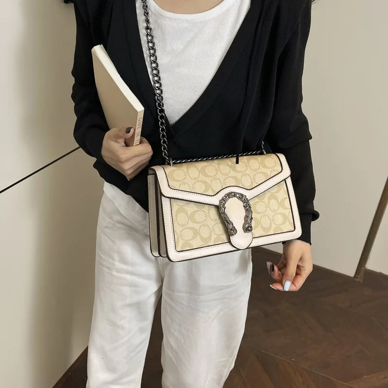 Frosted Luxury Shoulder Handbag