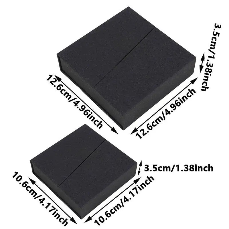 Magnetic Jewelry Gift Box Velvet Lined