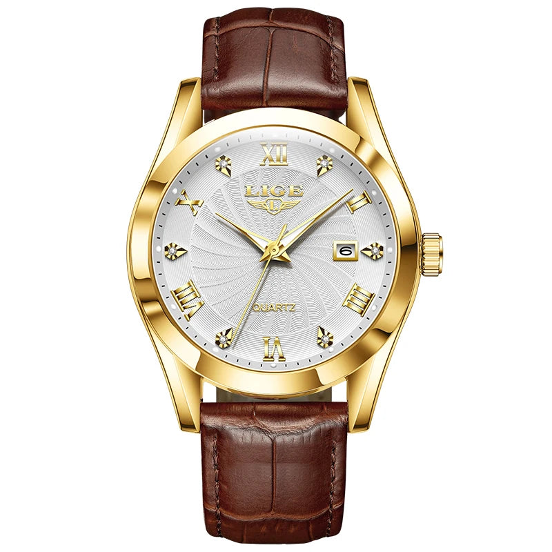 LIGE Women's Waterproof Sport Quartz Watch