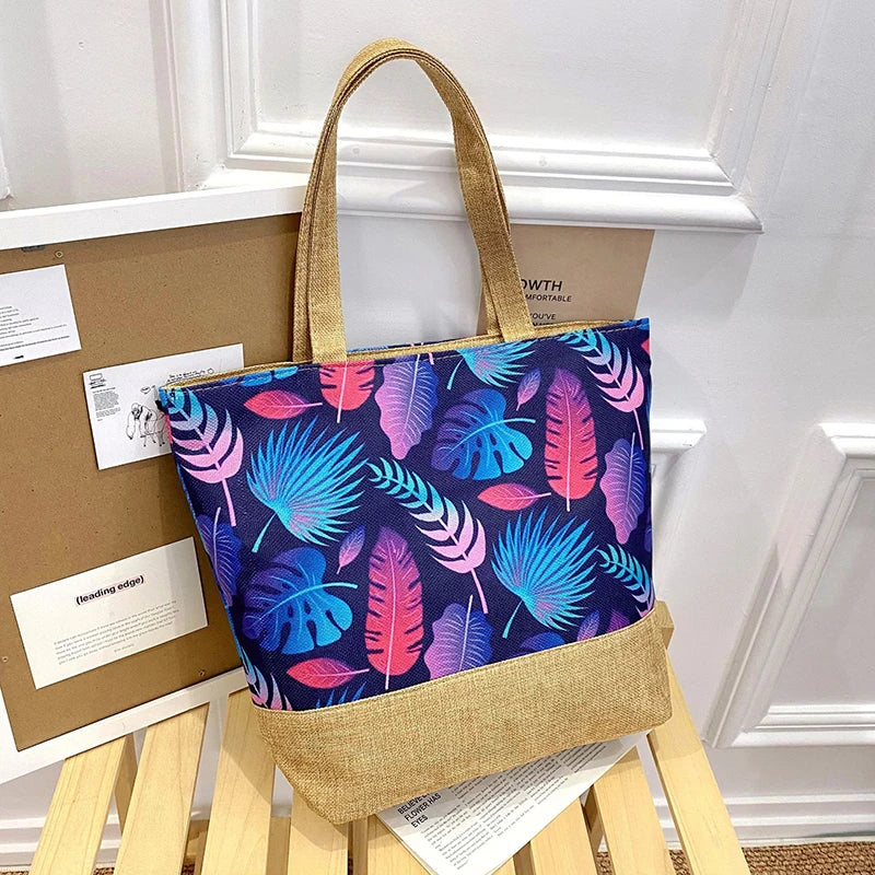 Floral Large Tote Shoulder Bag