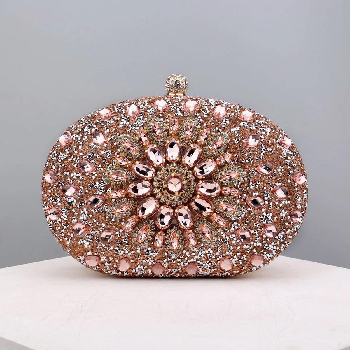 Rhinestone Diamond Evening Clutch
