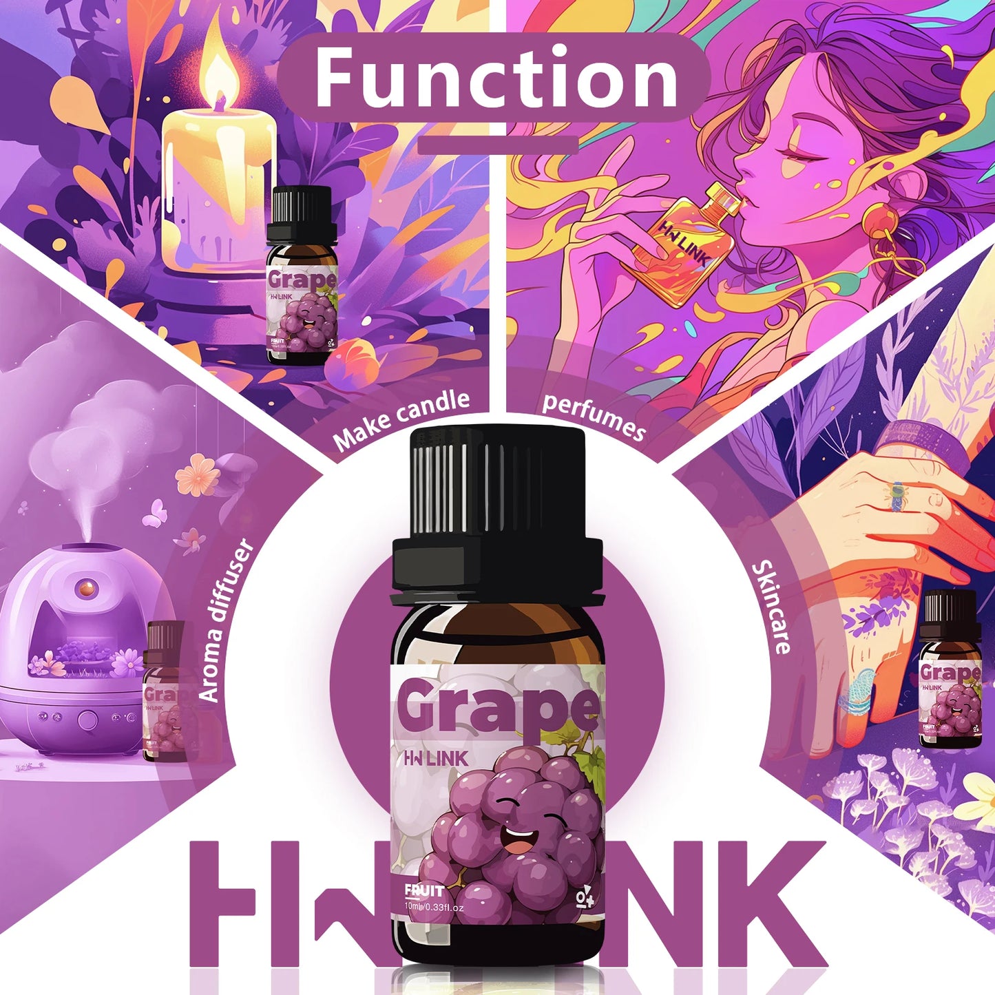Grape Essential Oil Aromatherapy DIY 10ml