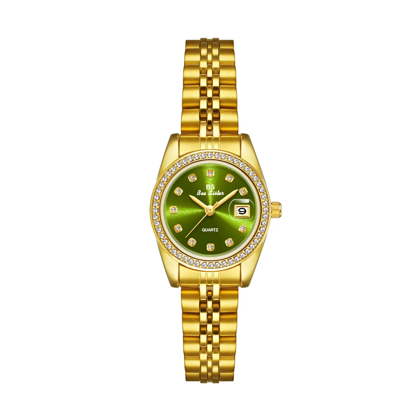 Diamond Calendar Women Watch