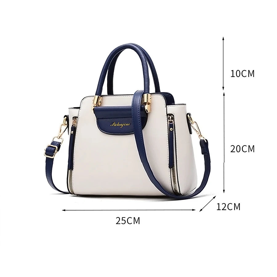 Color Block Shoulder Bag