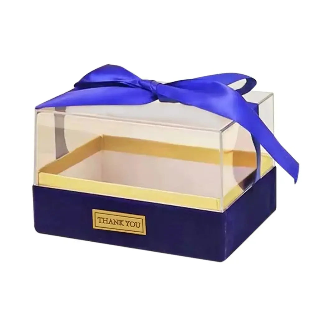 Acrylic Transparent Gift Box Bow Wedding