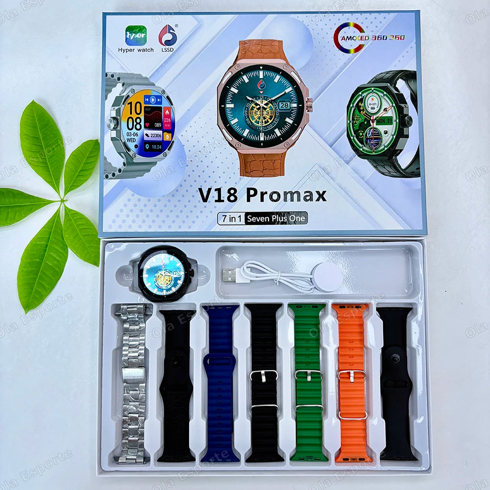 AMOLED GPS Smart Watch