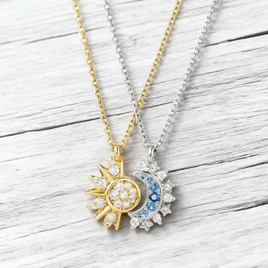 Sun Moon Couple Jewelry Set