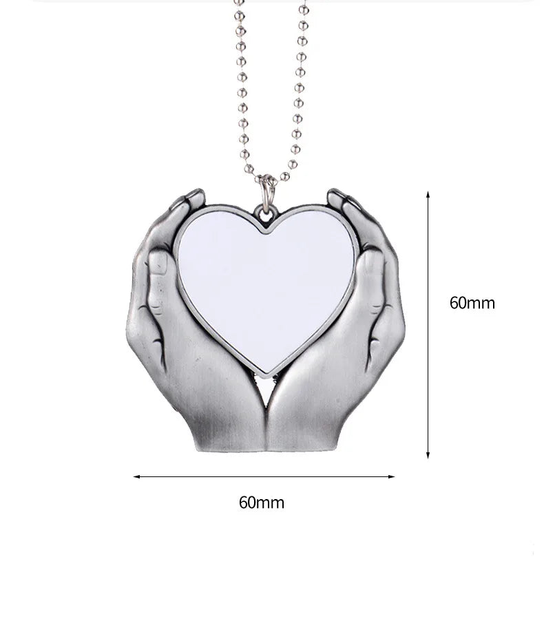 Love Angel Wing Sublimation Keychain Gift