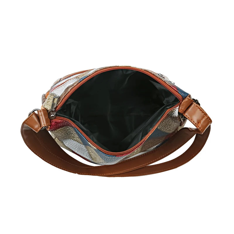 Geometric Colorful Crossbody Bag