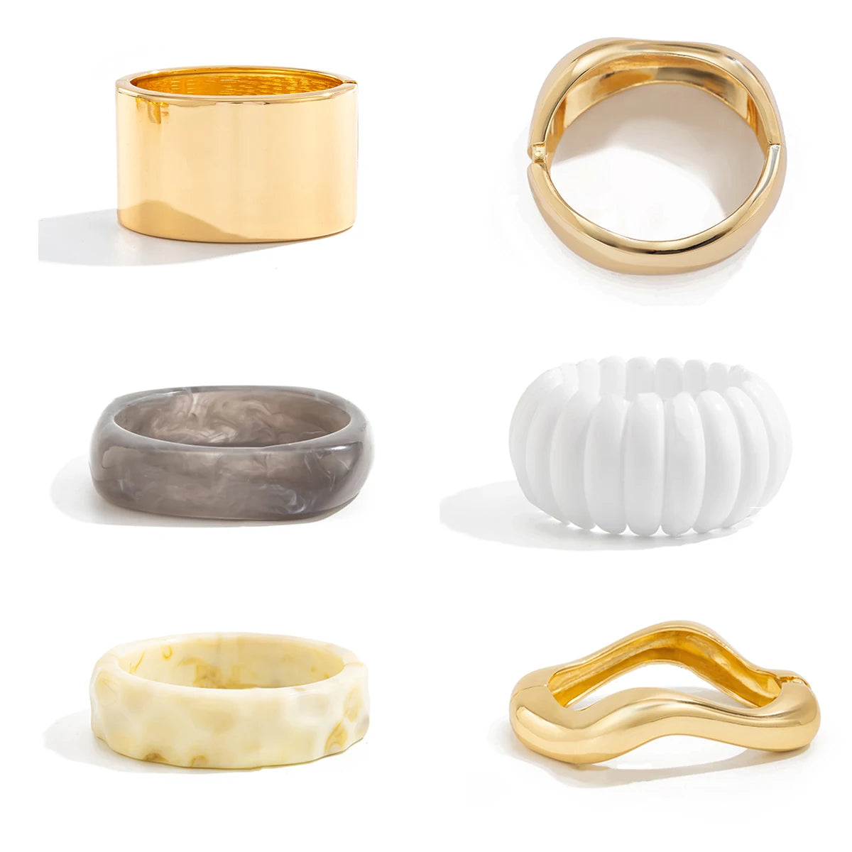 Chunky Acrylic Resin Bracelet