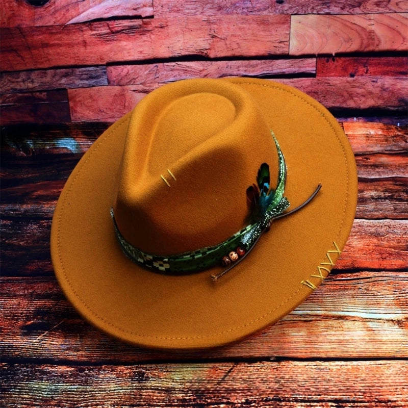 Western Fedora Panama Hat