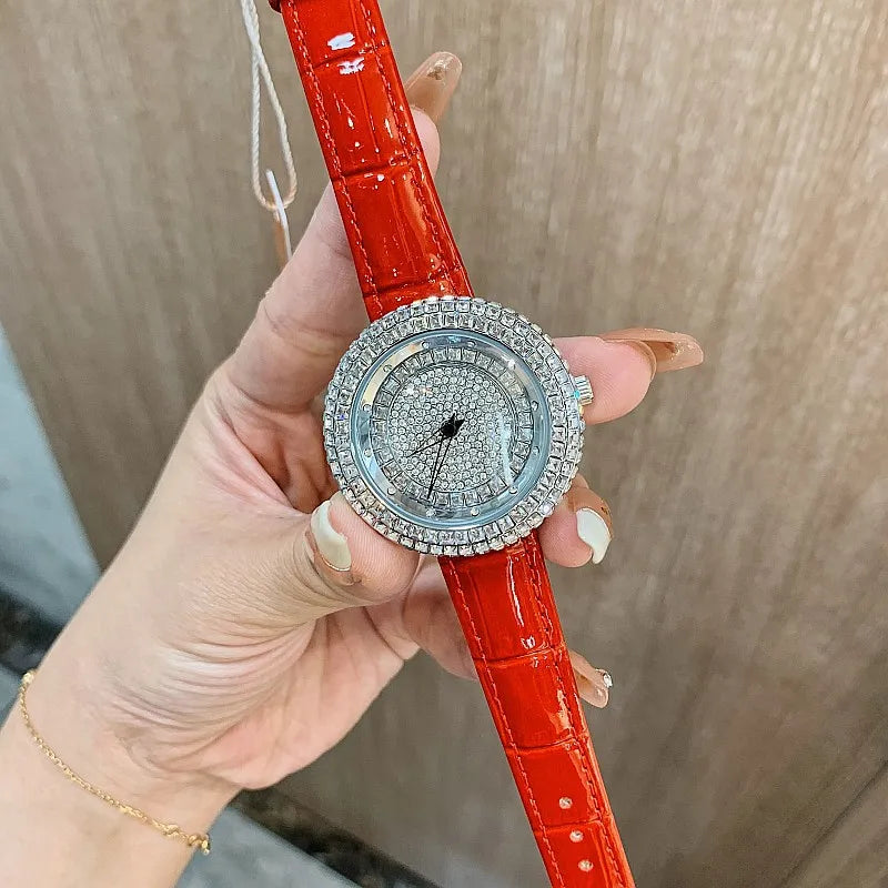 Women's Luxury Crystal Diamond Quartz Watch