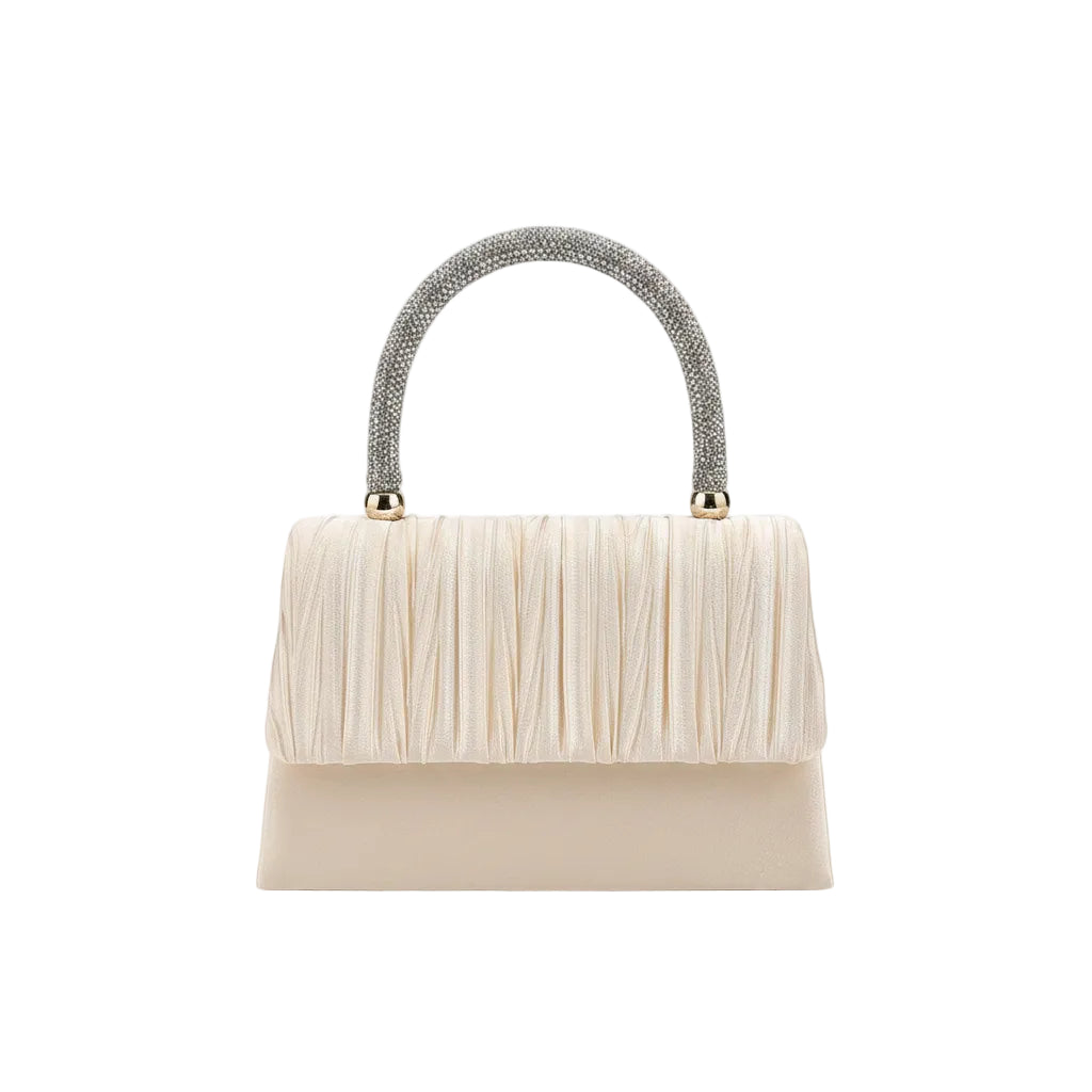 Metal Handle Evening Bag