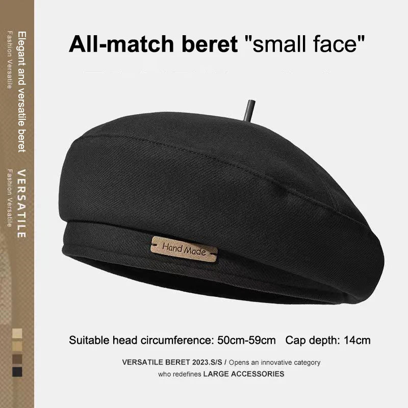 Unisex Wool Beret British Style Painter Hat