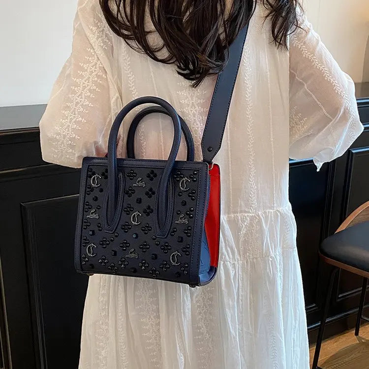 Retro Hollow Canvas Tote