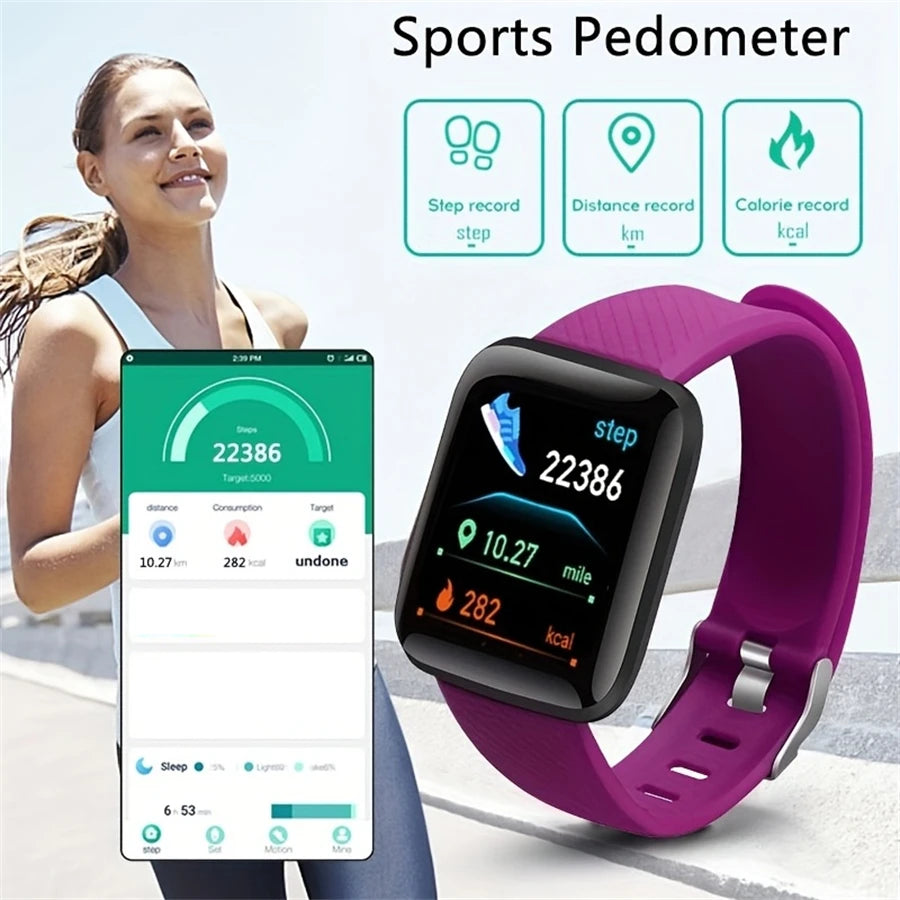Smart Watch with Fitness Monitor for Android & iOS